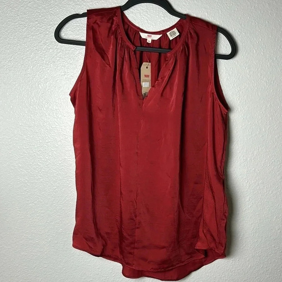 NWT Levis Red Tank Top - Picture 6 of 6